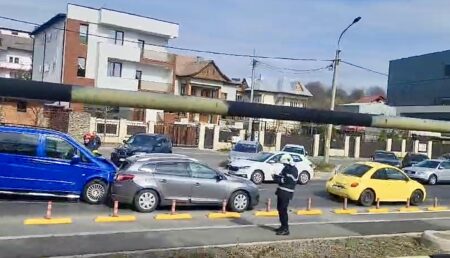 Accident în lanț, în Pitești! Forțe impresionante la fața locului