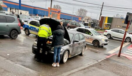 Un polițist din Pitești, salvatorul neașteptat al unei tinere, lângă Dedeman