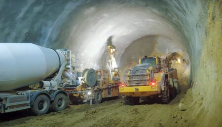 Video. Noi imagini spectaculoase cu cel mai impresionant tunel de autostradă din țară