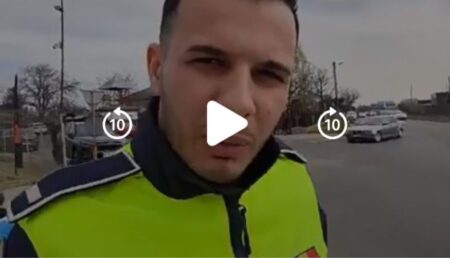 Video ireal! Scandal cu Poliția: Șoșoacă a urlat la agenții care i-au luat permisul