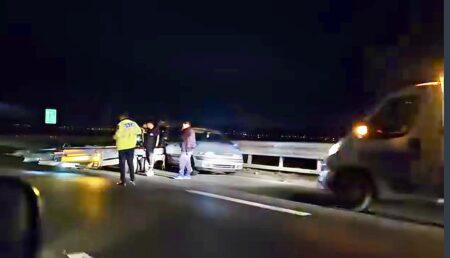 Accident pe Autostradă, acum, lângă Pitești