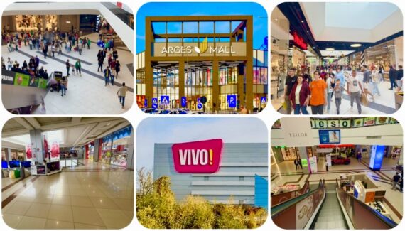 De la aglomerație la pustiu: Argeș Mall în floare, Vivo Mall fără soare!