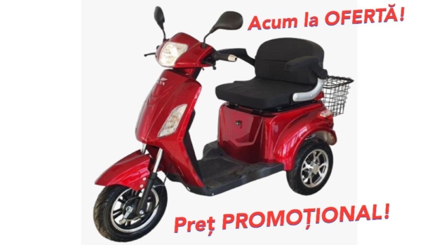 Full electric, fără permis, autonomie mare, plata în rate, acum la OFERTĂ