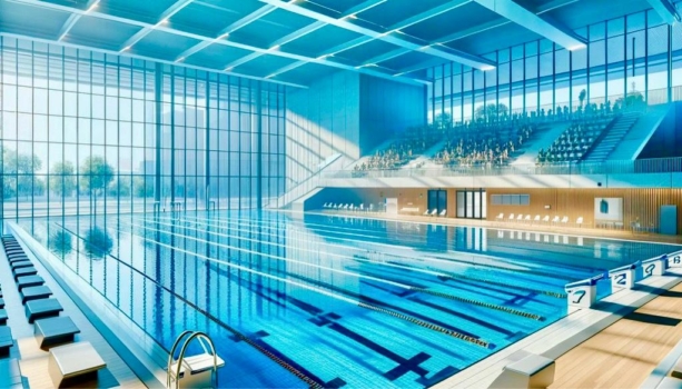 Pitești. Va fi fabulos! Bazin de înot cu sală de fortă și alta de gimnastică aerobică!