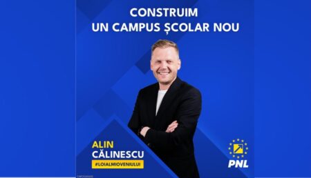 Mioveni. Inițiativa lui Alin Călinescu, candidat pentru Primărie: Un campus școlar modern