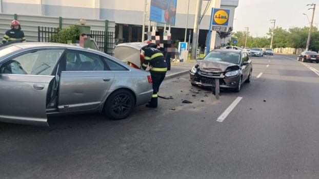 Pitești. Accident cu victime, lângă Lidl