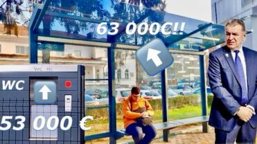 Edilul șochează: Stația de autobuz – 63.000 €, WC-ul – 53.000 €