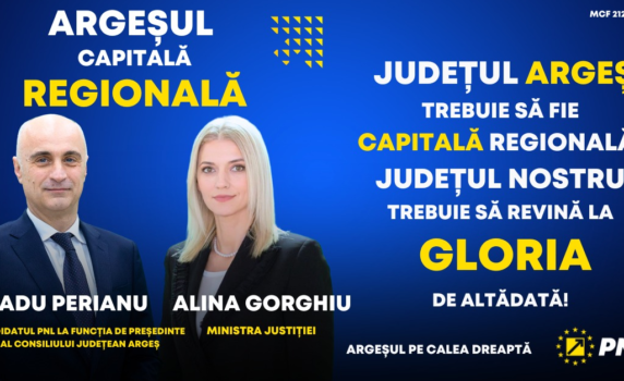 Radu Perianu: Județul Argeș trebuie să fie capitală regională!
