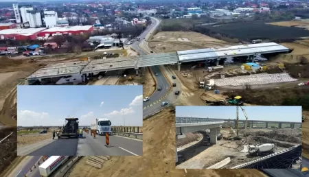 Moment crucial în infrastructură: Se deschide cel mai mare nod rutier dintre două autostrăzi