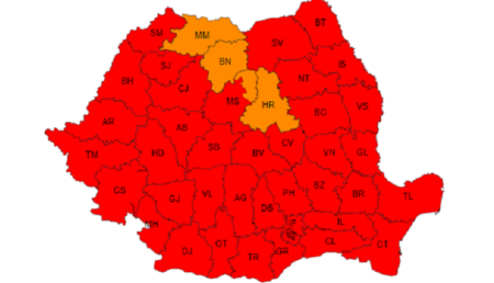 Aproape TOATĂ țara „arde”! Temperaturi istorice, alerte meteo prelungite