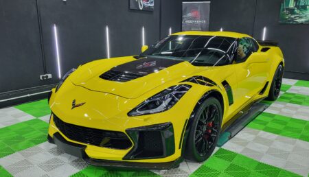 AuroDetailing are grijă de bolidul tău: Un Chevrolet Corvette de 800 CP, apariție senzațională