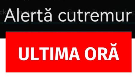 Tensiune, acum! Tocmai s-a întâmplat! E cel mai puternic din ultimul timp