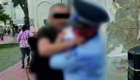 Argeș: Șocant! Polițist lovit de un bărbat de 56 de ani!