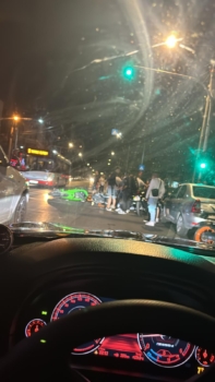 Accident grav în Trivale: Două motociclete implicate