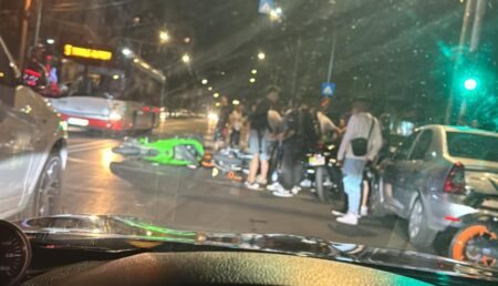 Accident grav în Trivale: Două motociclete implicate