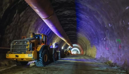 Așa arată primul tunel de autostradă din România! Imagini cum nu s-au mai văzut: Stadiul lucrărilor