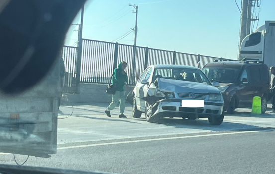 Accident în lanț, lângă Pitești! S-au lovit ca piesele de domino