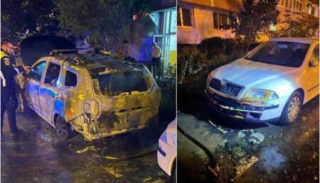 Furie necontrolată: O femeie de 52 de ani a incendiat o Dacia Duster