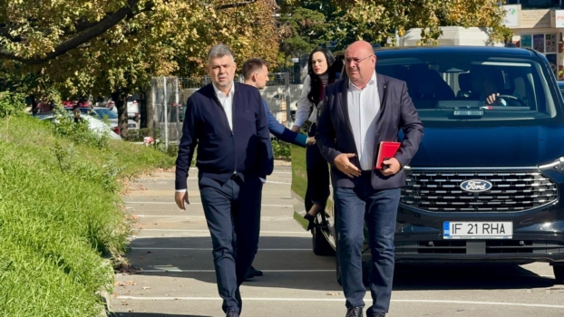 Marcel Ciolacu este la Pitești, ACUM