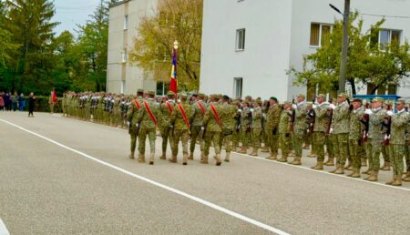 Zi istorică pentru viitorii apărători ai României!