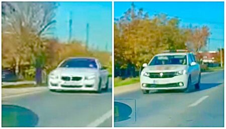 Argeș/Exclusiv – Șoferul unui bolid BMW, alergat de Poliție! Video