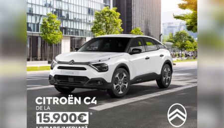 Citroën C4 la Eurial: Stil urban, tehnologie avansată și confort absolut! Preț incredibil