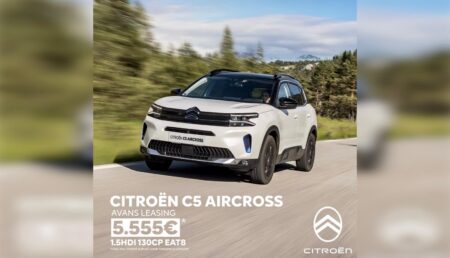 SUV-ul viitorului la Eurial: Avans leasing incredibil pentru Citroën C5 Aircross