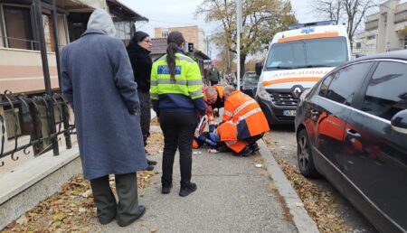 Pitești. Femeie căzută în plină stradă, acum! E lovită GRAV!