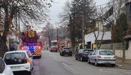 Exclusiv/Pitești: Urgență la o vilă pe strada bogaților