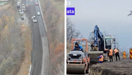 Video de ultim moment de pe șantier! Ce se întâmplă pe DN 73 Pitești-Brașov