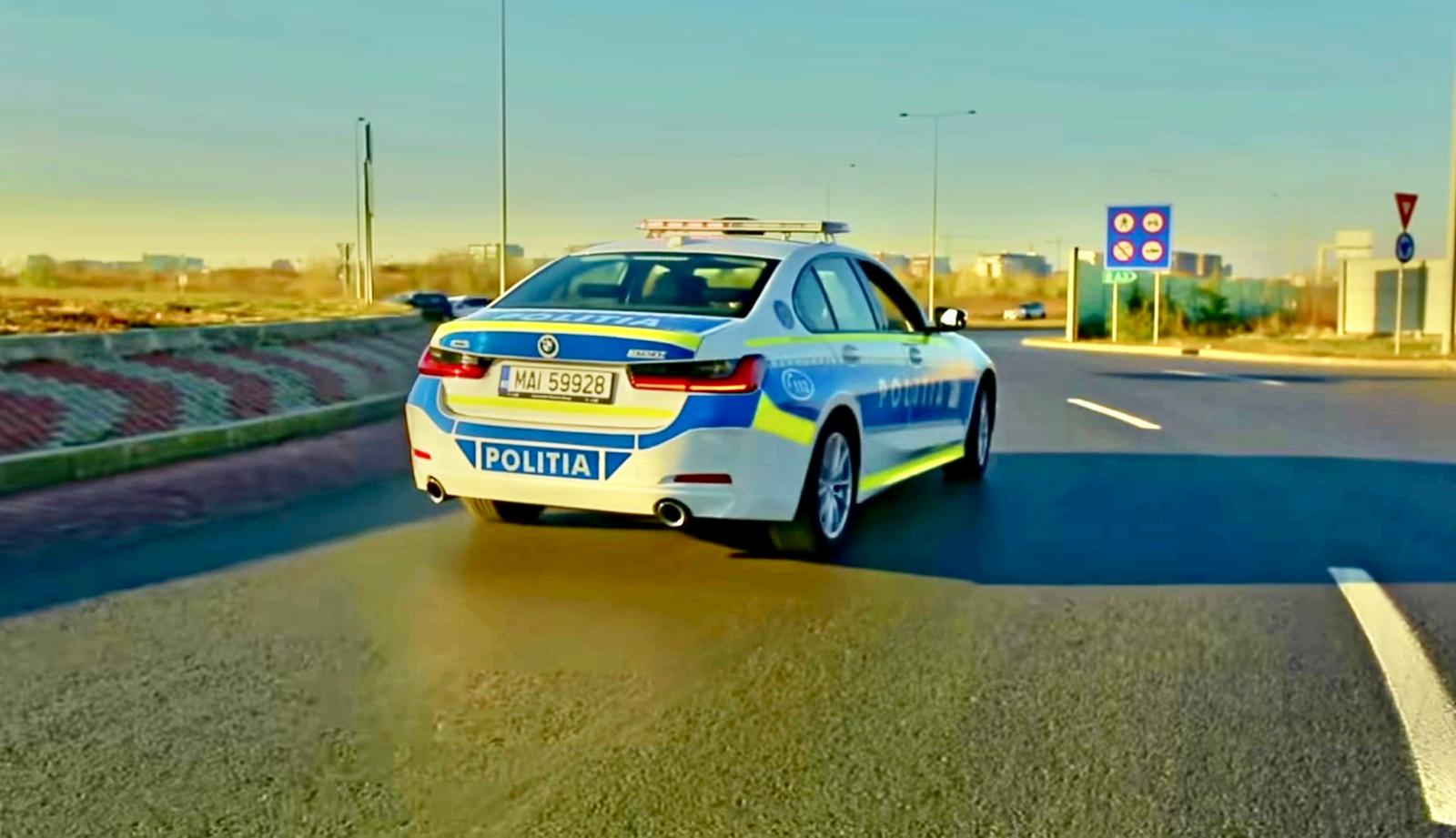 Manevra interzisă în sensul giratoriu care duce la suspendarea permisului
