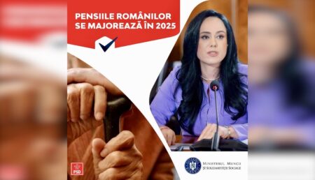 Ministrul Simona Bucura-Oprescu: Pensiile românilor se majorează!