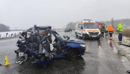 Accident deosebit de grav: Două persoane și-au pierdut viața