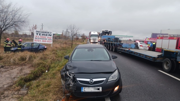 Iar accident! Trafic blocat din cauza unei coliziuni serioase!