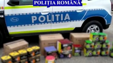 Operațiune fulger în Argeș: Peste o tonă de materiale pirotehnice confiscată de polițiști!