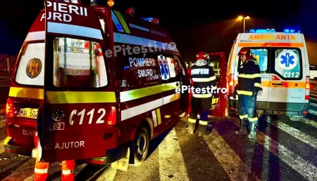 Accident deosebit de grav. Un tânăr de 24 de ani și-a pierdut viața, 4 persoane rănite 