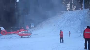 VIDEO. Accident grav pe pârtie. A fost izbită de o sanie și și-a pierdut cunoștiința