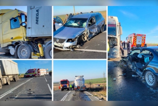 Accident deosebit de grav, victime multiple și un copil!