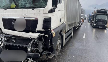 Haos pe Valea Oltului: Trafic blocat după un accident în lanț