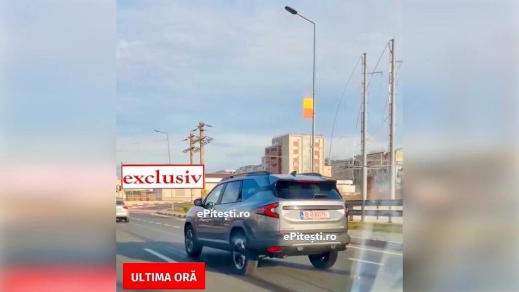 Primele imagini pe stradă! Dacia Bigster, gigantul surprins live - Video 