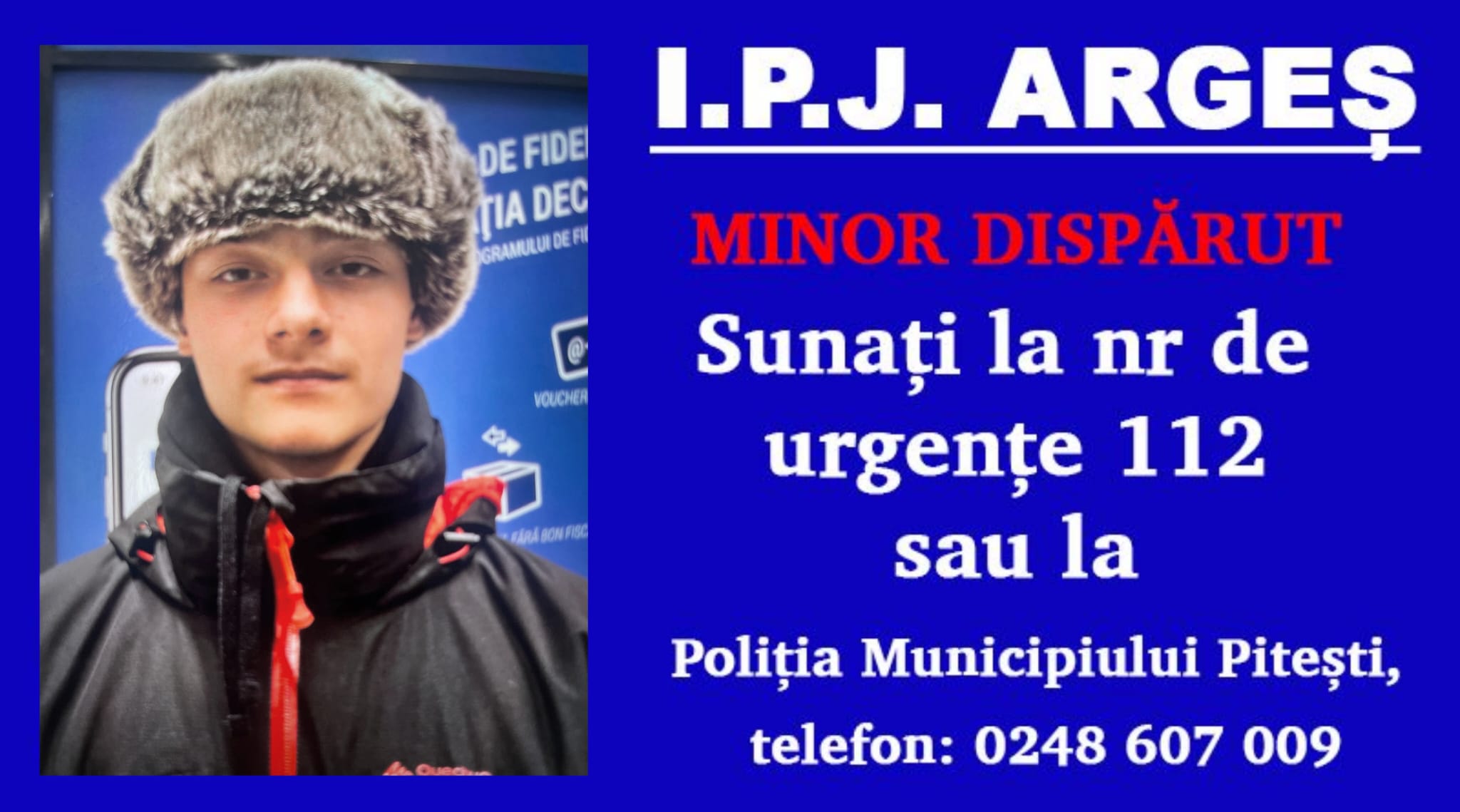 Argeș. Alertă majoră! Se caută peste tot!