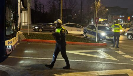 Pitești/Breaking: Copil lovit de autobuz, lângă John!