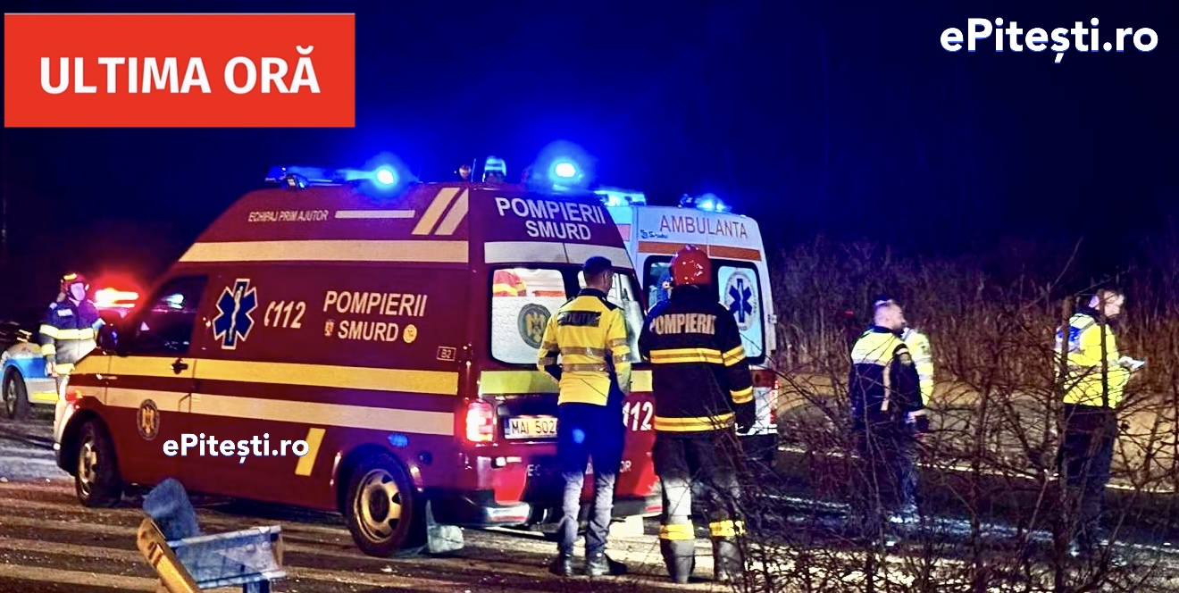 Argeș. Impact violent - Pieton spulberat de un șofer de 20 de ani