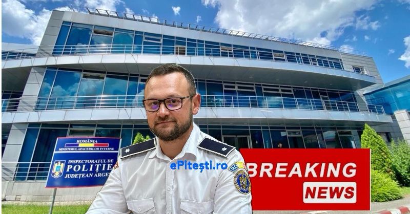 Marius Rizea, numit șef în Poliția Argeș