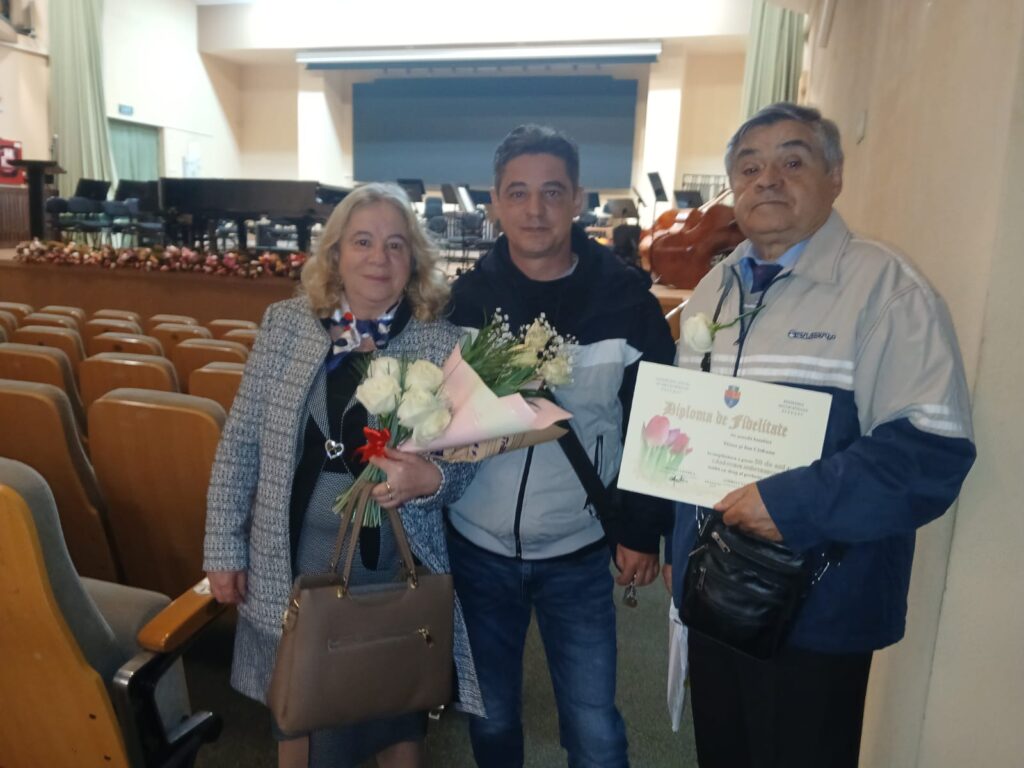  Pitești. Nunta de aur cu lacrimi în suflet: Povestea familiei Ciobanu
