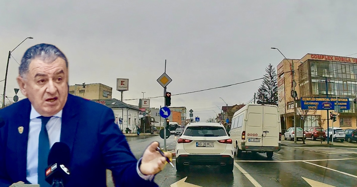 Pitești: Trafic haotic, primarul Gentea se laudă cu nimic!