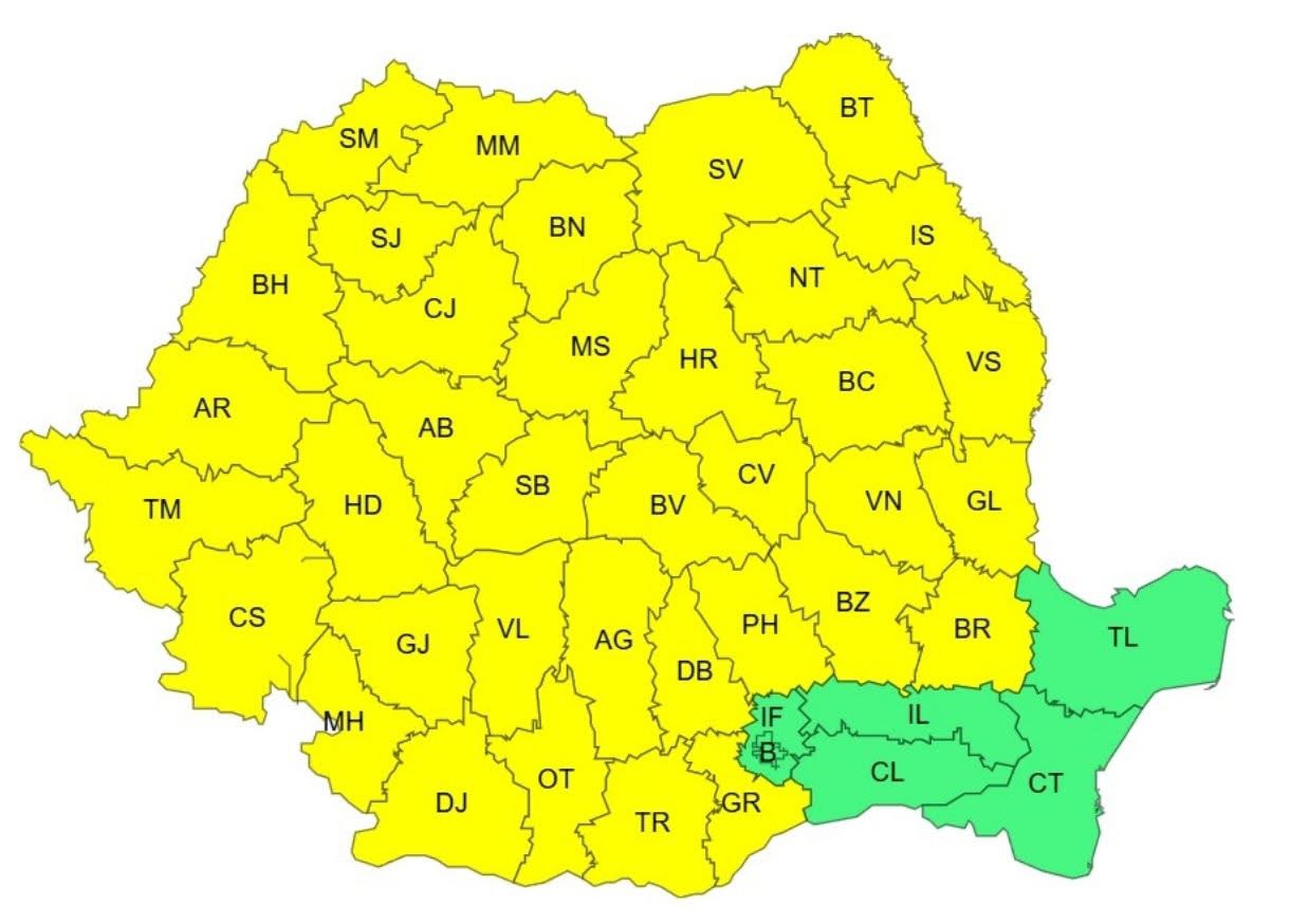 De azi, 5 aprilie, ninsori și zăpadă