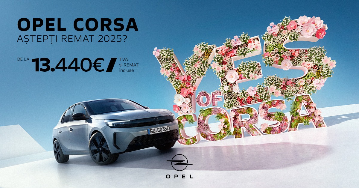 Opel Corsa Eurial - Yes of Corsa! Aștepți Remat 2025? De la 13 440 €