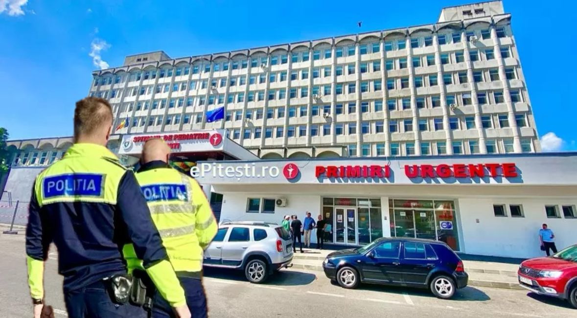 Pitești: Bătaie cu pumni în parcarea Spitalului de Pediatrie Pitești!