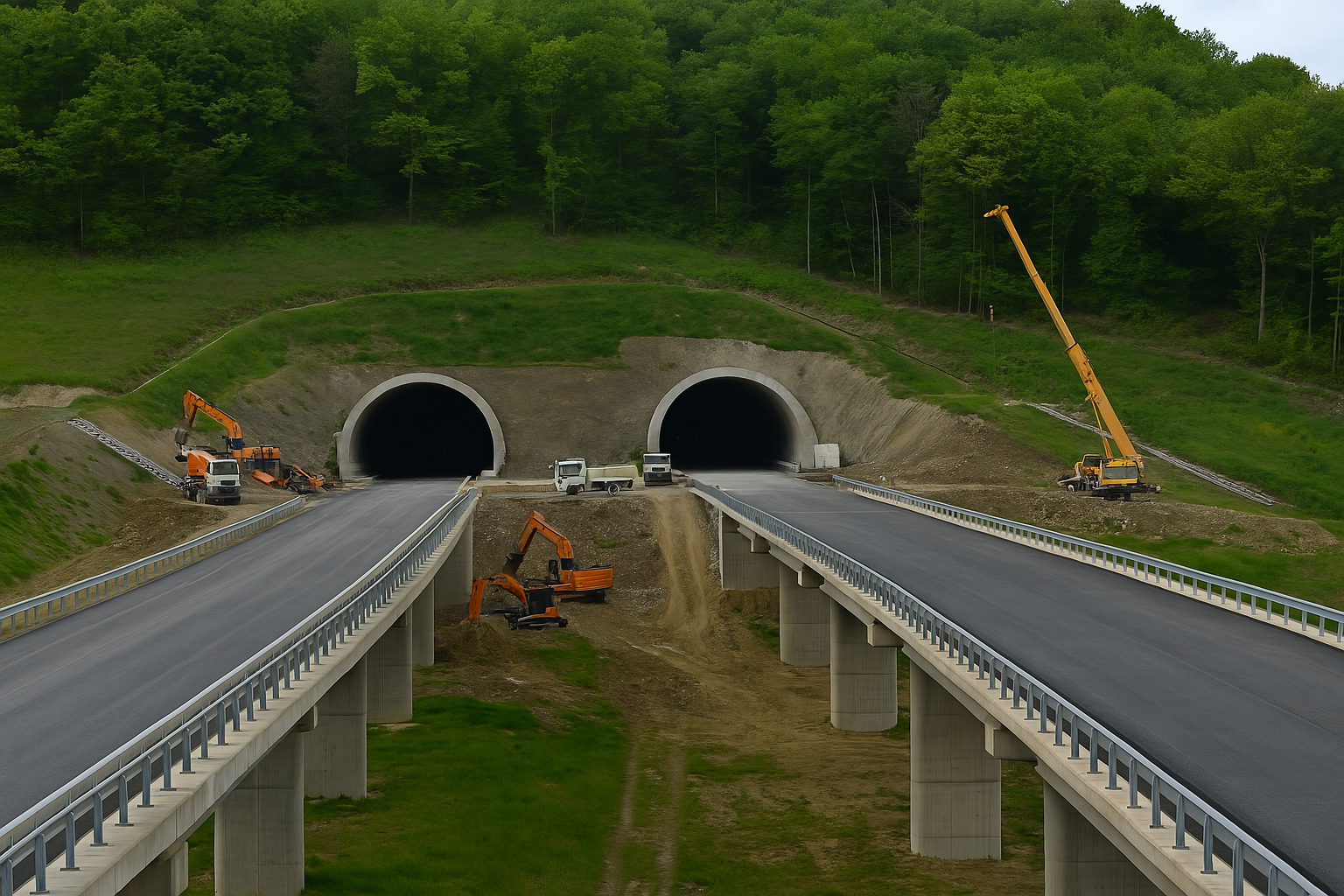 Moment istoric azi, 16 aprilie, pe Autostrada A1 Sibiu – Pitești